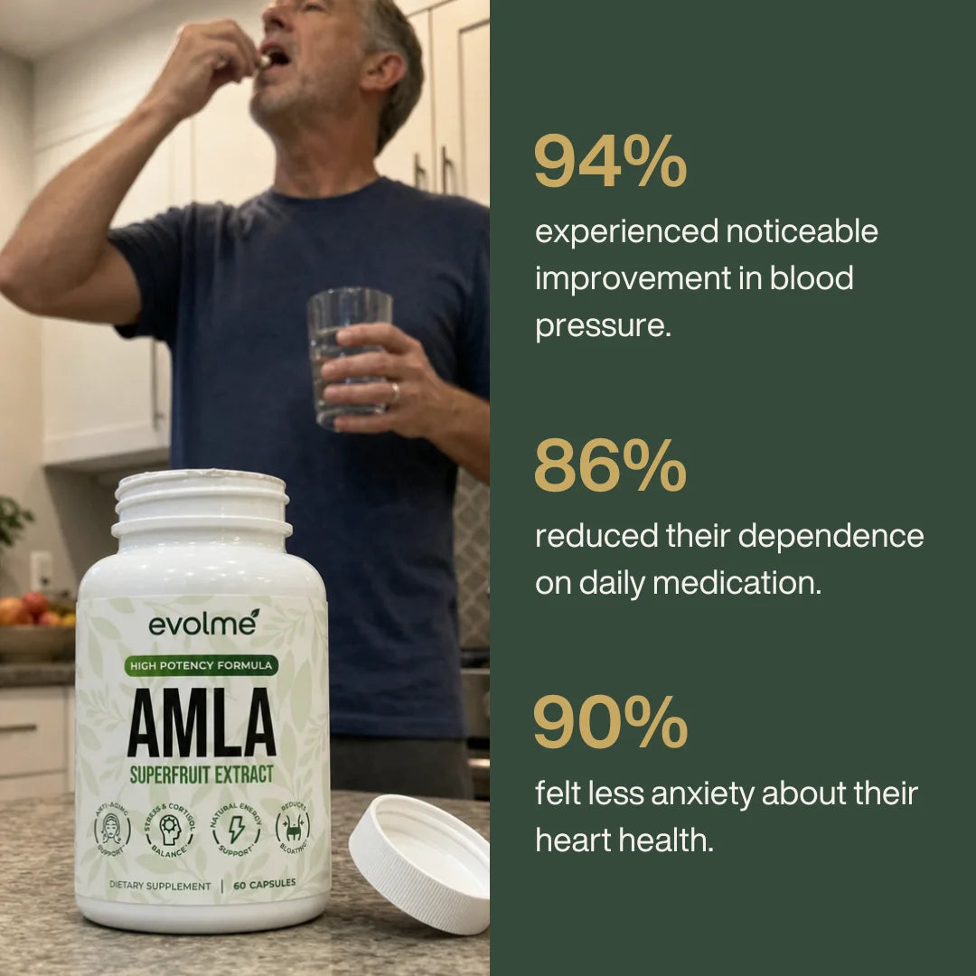 Indian Amla Superfruit Capsules by Evolme